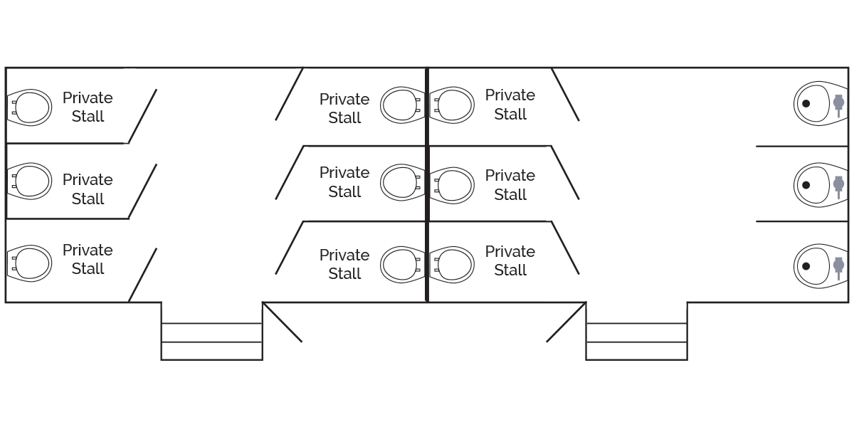CP-2 Portable Restroom Trailer, Diagram