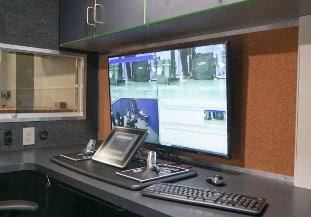 Command station monitors